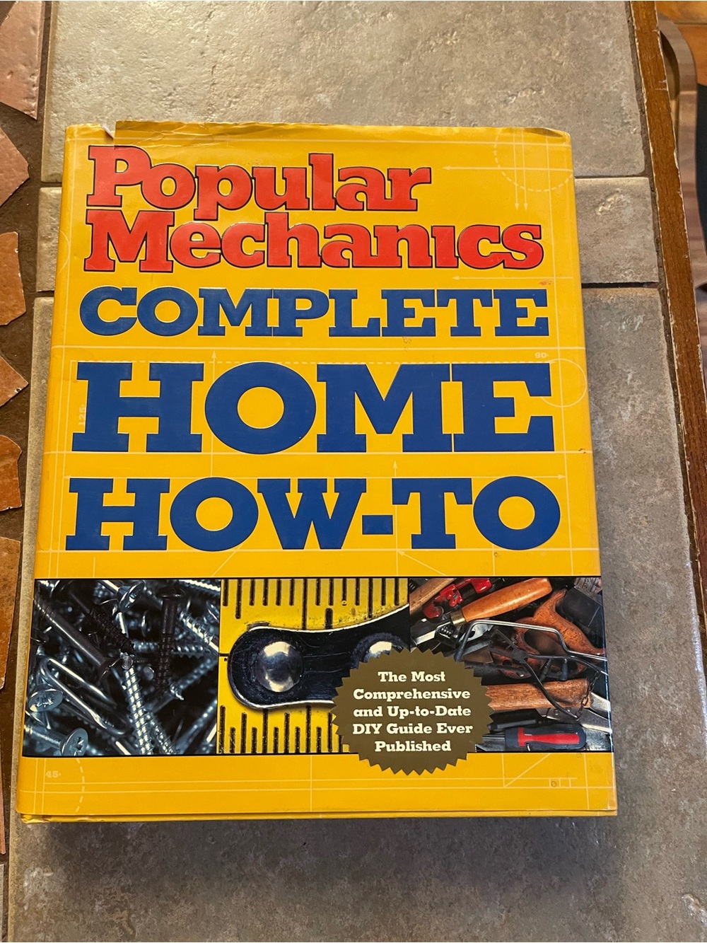 Popular Mechanics Complete Home How-To - Yellow & Blue Cover